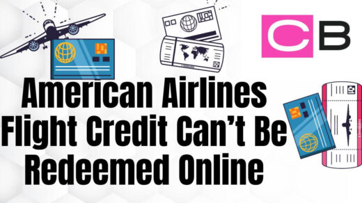 American Airlines flight credit can’t be redeemed online