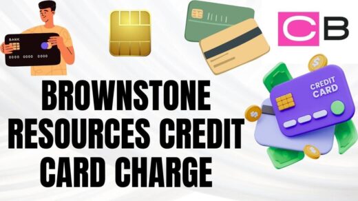 BROWNSTONE RESOURCES CREDIT CARD CHARGE