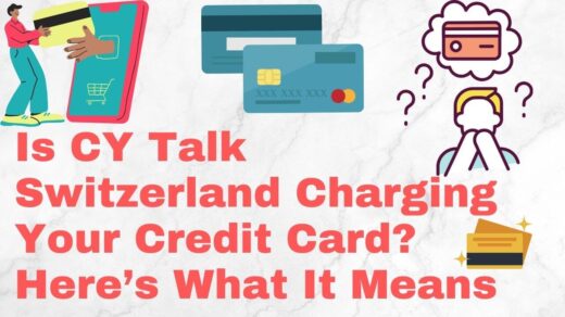 CY TALK SWITZERLAND CHARGE ON CREDIT CARD