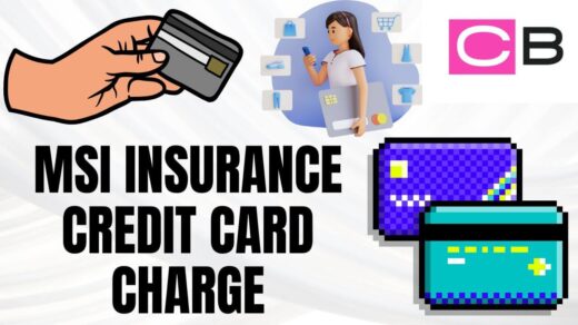 MSI INSURANCE CREDIT CARD CHARGE