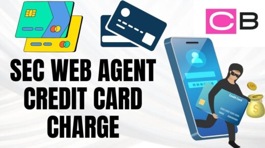 SEC WEB AGENT CREDIT CARD CHARGE