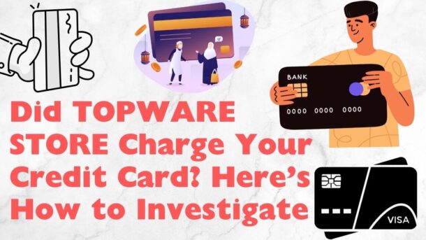 TOPWARE STORE CHARGE ON CREDIT CARD