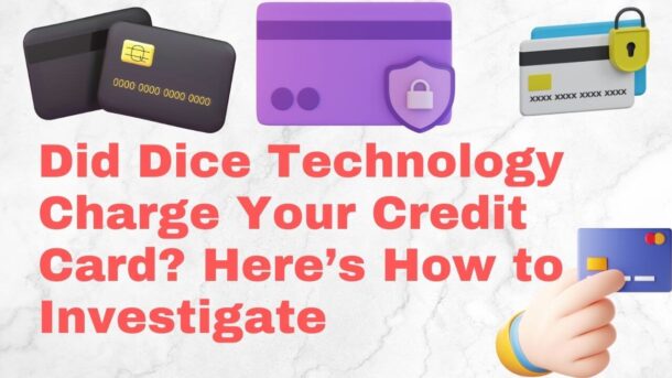 Dice Technology Credit Card Charge