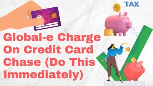 Global-e Charge On Credit Card Chase