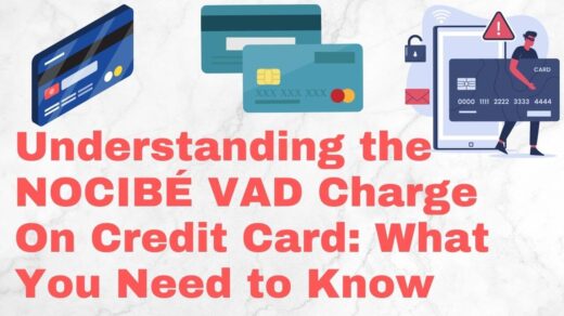 NOCIBÉ VAD Charge On Credit Card